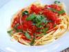 Salcë spageti me domate