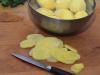 Receta për patate të skuqura me kërpudha në një tigan në shtëpi Patate të ziera me kërpudha në krem
