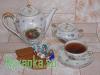 Aromatic tea with apples and cinnamon