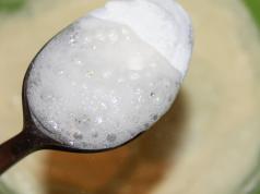 Is it possible to replace soda with starch?