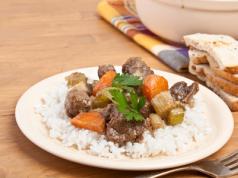 Stewed meat in a slow cooker is one of my favorite recipes