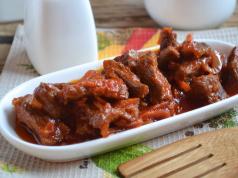 Pork goulash - calorie content