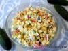 Salads with corn and crab sticks Delicious salad with crab sticks without corn