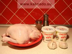 Chicken breast cooked in foil without salt (dietary recipe)