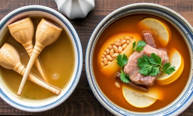 Виды мясных бульонов и их приготовление