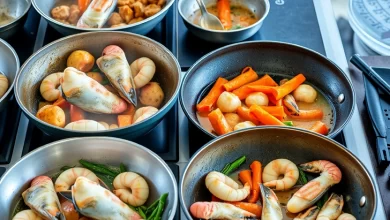 Photo of Этапы приготовления блюд с морепродуктами
